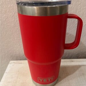 YETI Crimson Tumbler with Handle